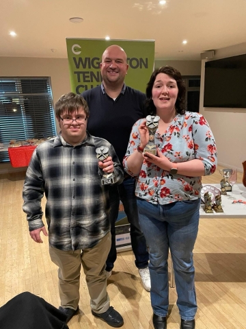 10 year YDTN membership awards for Cameron and Laura
