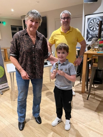 Under 8's Runner Up - Eddie Wilson