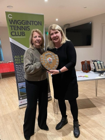 Ladies Doubles Winner - Jill King (not photographed Natasia Wiszniewska)